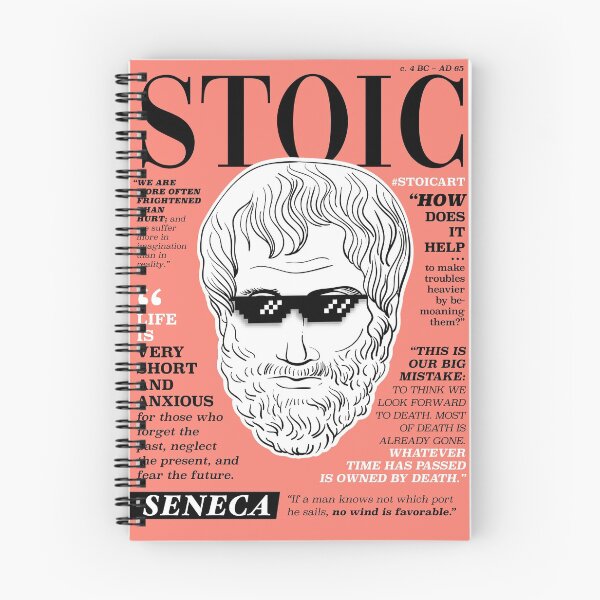 Item preview, Stoic poster. Seneca designed and sold by stoicart.
