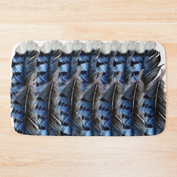 Item preview, BLUEJAY FEATHERS designed and sold by THE AMERICAN TEEVANGELIST.