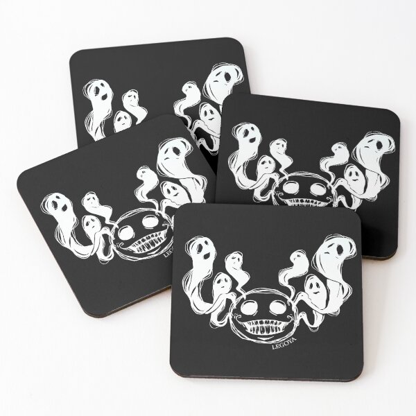 Item preview, White Ghosts by Legoya designed and sold by MonsterzShop.