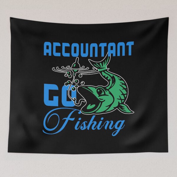 Item preview, Accountant Go Fishing,Gift For Father, Gift For Dad designed and sold by Milavedesign.