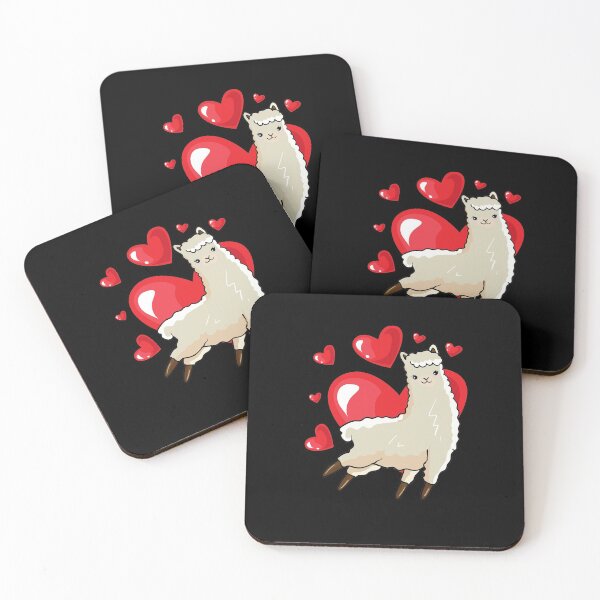 Item preview, Llama Valentine's Day designed and sold by ElBeDesigns.