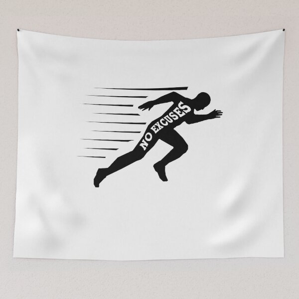 Item preview, NO Excuses designed and sold by WiBto.