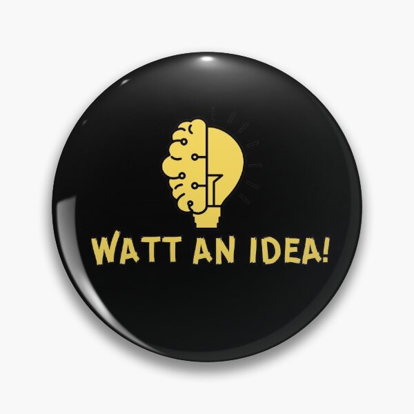 Item preview, WATT AN IDEA - POWER A NEW CREATIVE THOUGHT designed and sold by Awesome &  Affordable.
