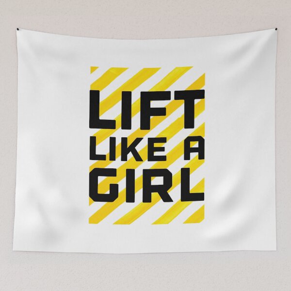 Item preview, Lift Like A Girl designed and sold by ArqDezines.