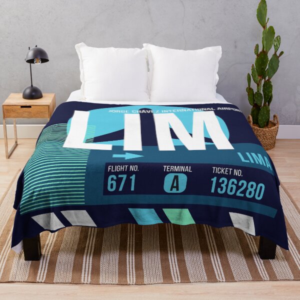 Artikelvorschau, Lima (LIM) Flughafencode Gepäckanhänger entworfen und verkauft von SLAG-Creative.