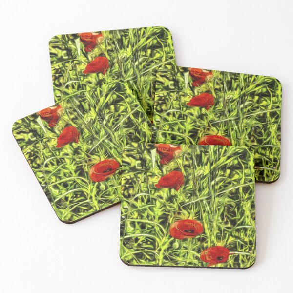 Artikelvorschau, Mohn Van Gogh Art entworfen und verkauft von Londonimages.