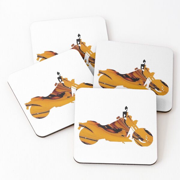 Item preview, Motorcycle-orange swirl designed and sold by designbyjodyb.