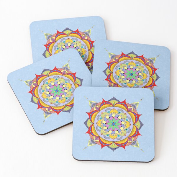 Item preview, Mandala - Blue designed and sold by gdcdesign.