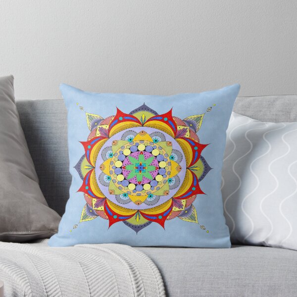 Item preview, Mandala - Blue designed and sold by gdcdesign.