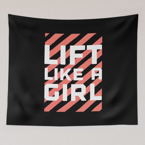 Item preview, Lift Like A Girl - Gym Motivation designed and sold by ArqDezines.