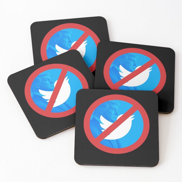 Item preview, Anti Trump Twitter Banned Sign Account Suspened Congress designed and sold by trendo.