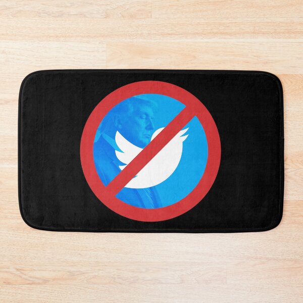 Item preview, Anti Trump Twitter Banned Sign Account Suspened Congress designed and sold by trendo.