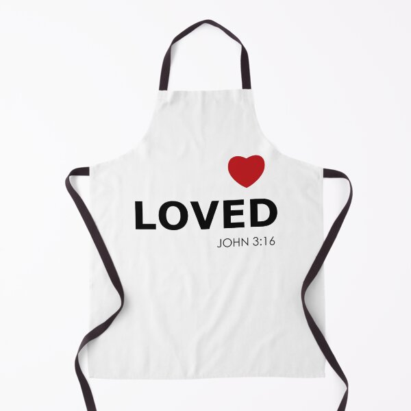 Item preview, Loved - John 3:16 Bible Quote designed and sold by Marc Scott-Parkin.