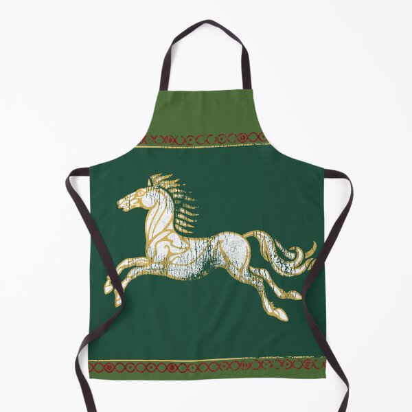 Item preview, Worn Banner of Rohan designed and sold by Mercatus.