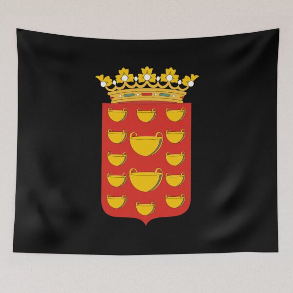Item preview, lanzarote flag coat of arms designed and sold by Original1977.