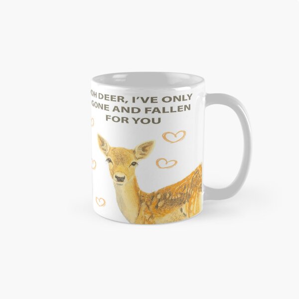Item preview, OH DEER I'VE ONLY GONE AND FALLEN FOR YOU designed and sold by IslesArt.