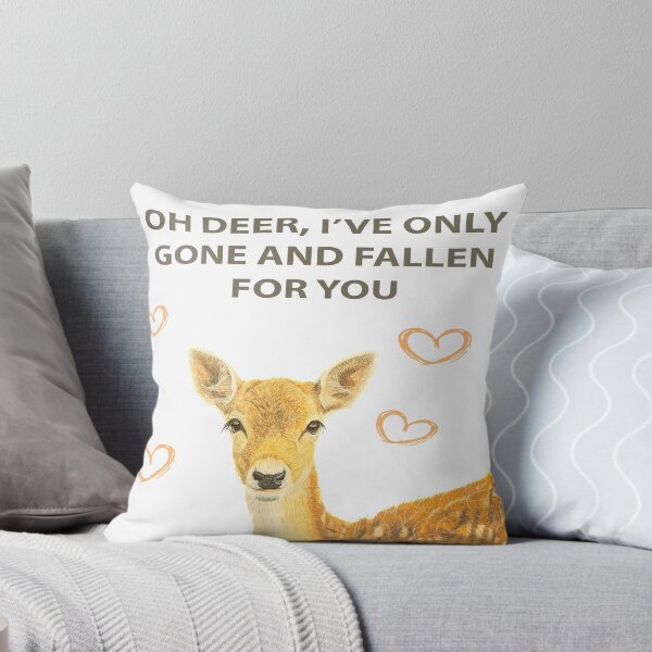 Item preview, OH DEER I'VE ONLY GONE AND FALLEN FOR YOU designed and sold by IslesArt.