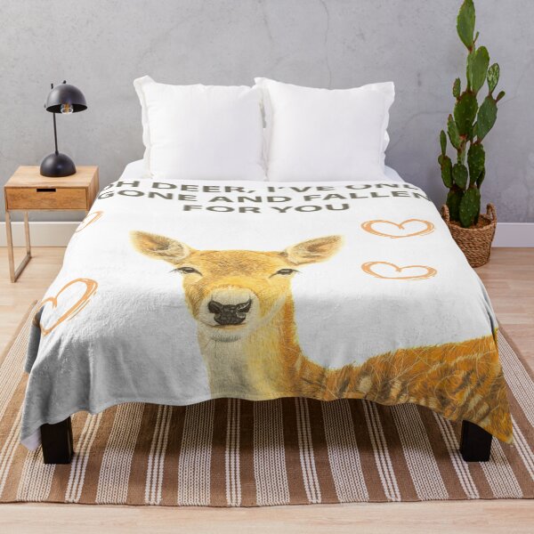 Item preview, OH DEER I'VE ONLY GONE AND FALLEN FOR YOU designed and sold by IslesArt.
