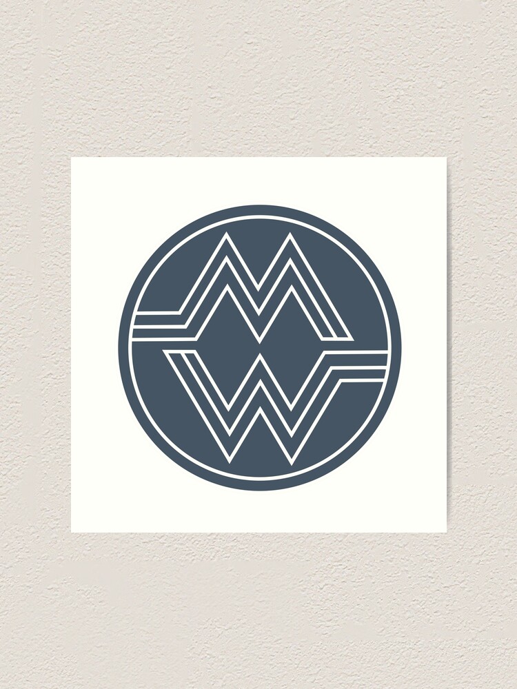 Vintage Montgomery Ward Logo Art Print For Sale By Shellysshop Redbubble