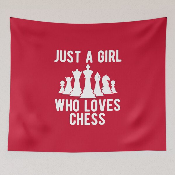 Item preview, Just A Girl Who Loves Chess, Gift For Her, Gift For Chess Girl #2 designed and sold by SalahBlt.