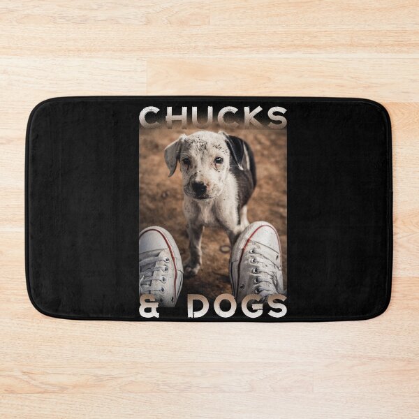 Item preview, Chucks and Dogs a Vintage illustration & combination Retro art photography of a Dog and Chucks designed and sold by King Of Skies.