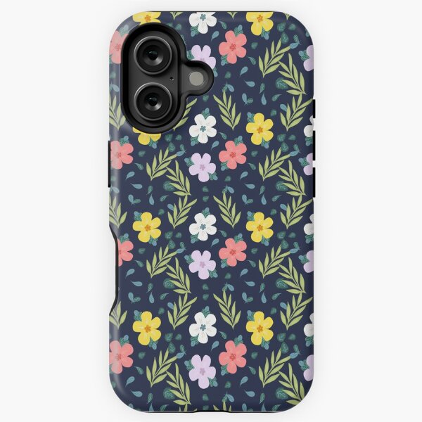 Colorful Flowers iPhone Tough Case