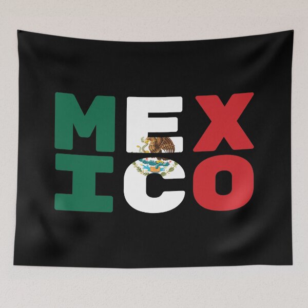 Item preview, Mexico Flag Text designed and sold by OldDannyBrown.