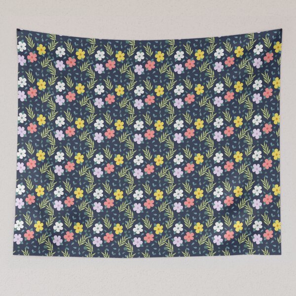 Item preview, Colorful Flowers designed and sold by 11and20Studio.