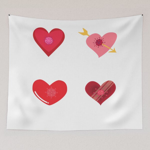 Item preview, Covid Valentine designed and sold by DamaliePierre.