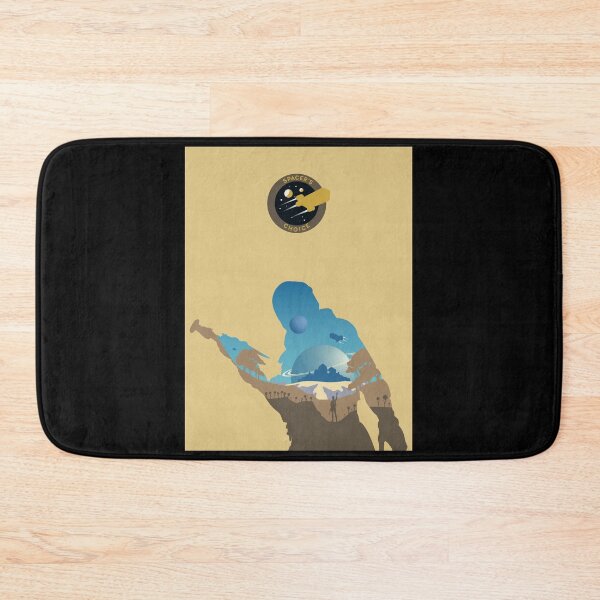 Item preview, The Outer Worlds Alternate - Minimalist Silhouette Style - Video Game Art designed and sold by PopCultArcade.