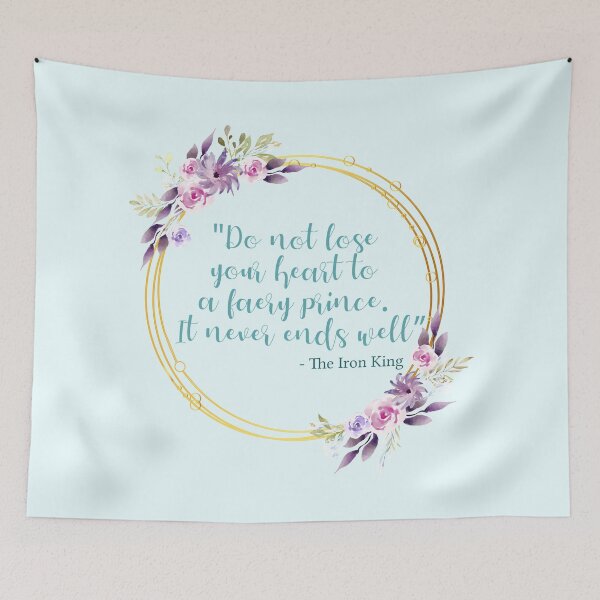 Item preview, Iron Fey Quote - Faery Prince Quote designed and sold by Kat-Kreations.