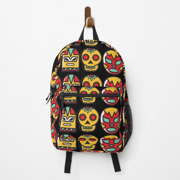 Item preview, Colorful Lucha Libre, Skull Head Design designed and sold by being trendy.
