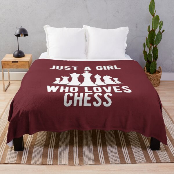 Item preview, Just A Girl Who Loves Chess, Gift For Her, Gift For Chess Girl #3 designed and sold by SalahBlt.
