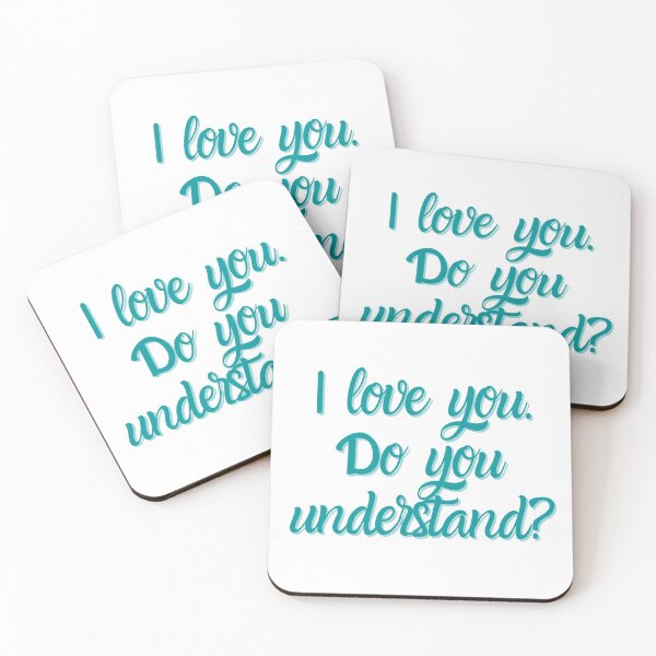 Item preview, I love you, do you understand? - Olicity quote  designed and sold by Ghostfoxshop.