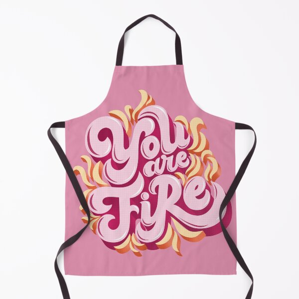 Item preview, "You are fire" art designed and sold by AznavourByKarin.