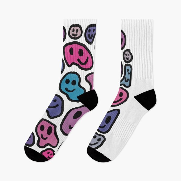 Item preview, vibrant smiley faces  designed and sold by mirandathrasher.