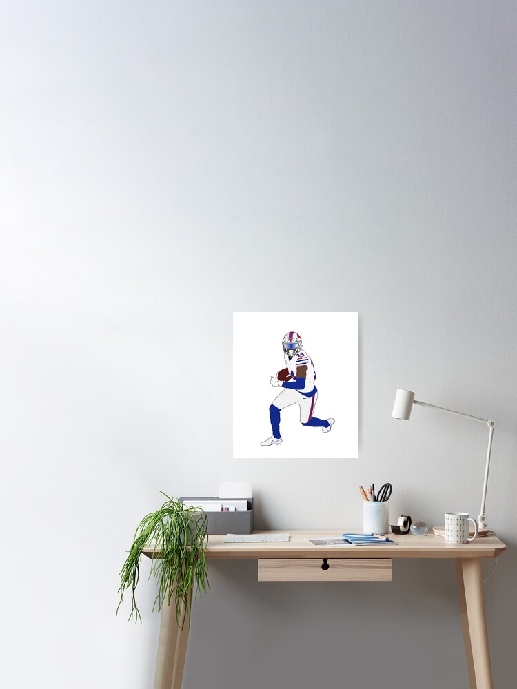 Stefon Diggs Alternate Jersey Art Board Print for Sale by designsheaven