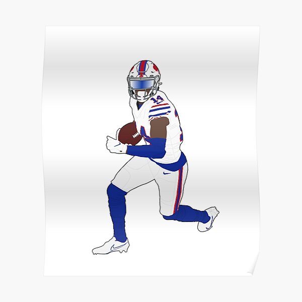 Stefon Diggs Buffalo Bills NFL Football Poster 