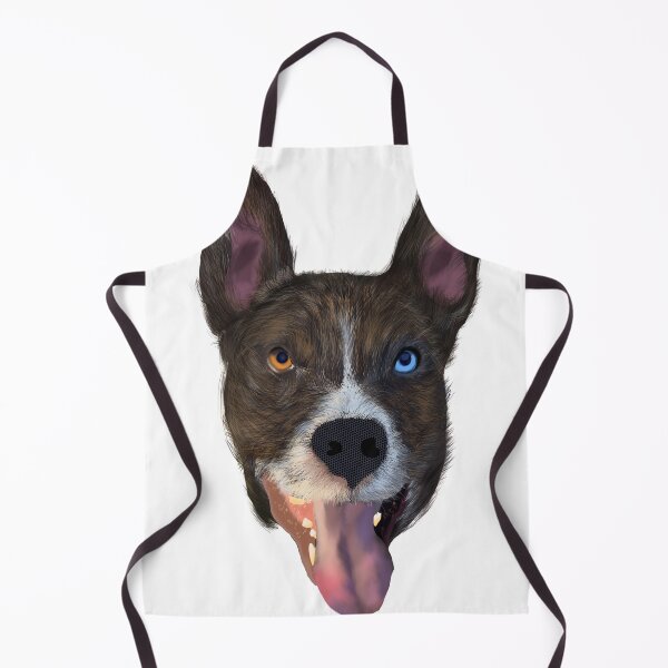 Item preview, Pitbull Brindle Mix With Different Color Eyes designed and sold by Jespn.
