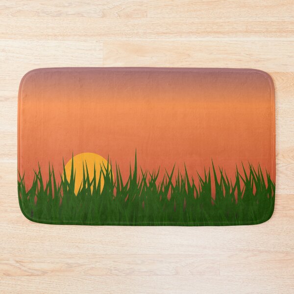 Artikelvorschau, Sonnenuntergang mit Farbverlauf Himmel und Gras entworfen und verkauft von ShaunSandhu.