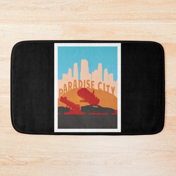 Item preview, Street Race - Minimalist Travel Style - Video Game Art designed and sold by PopCultArcade.