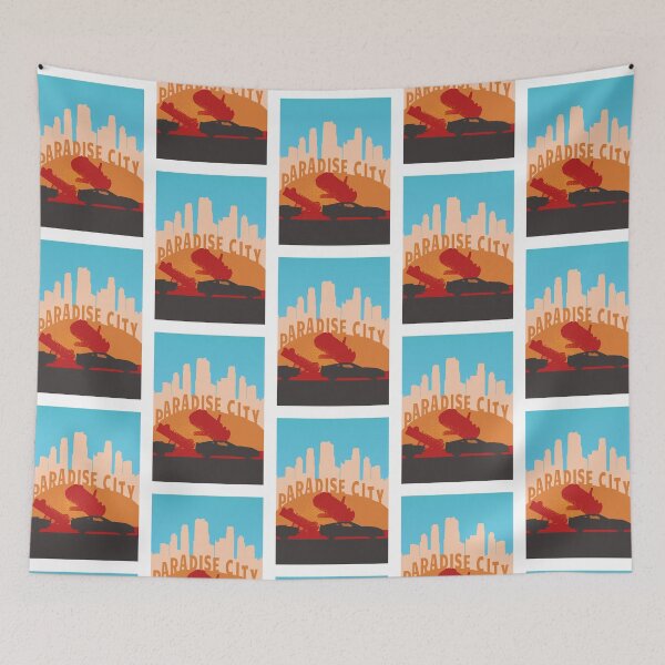 Item preview, Street Race - Minimalist Travel Style - Video Game Art designed and sold by PopCultArcade.