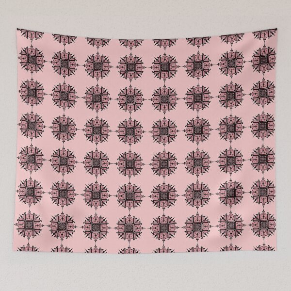 Item preview, decorative vintage pink design designed and sold by ErhanArt.