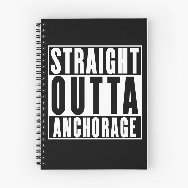 Item preview, Straight Outta Anchorage designed and sold by RandomStuffShop.