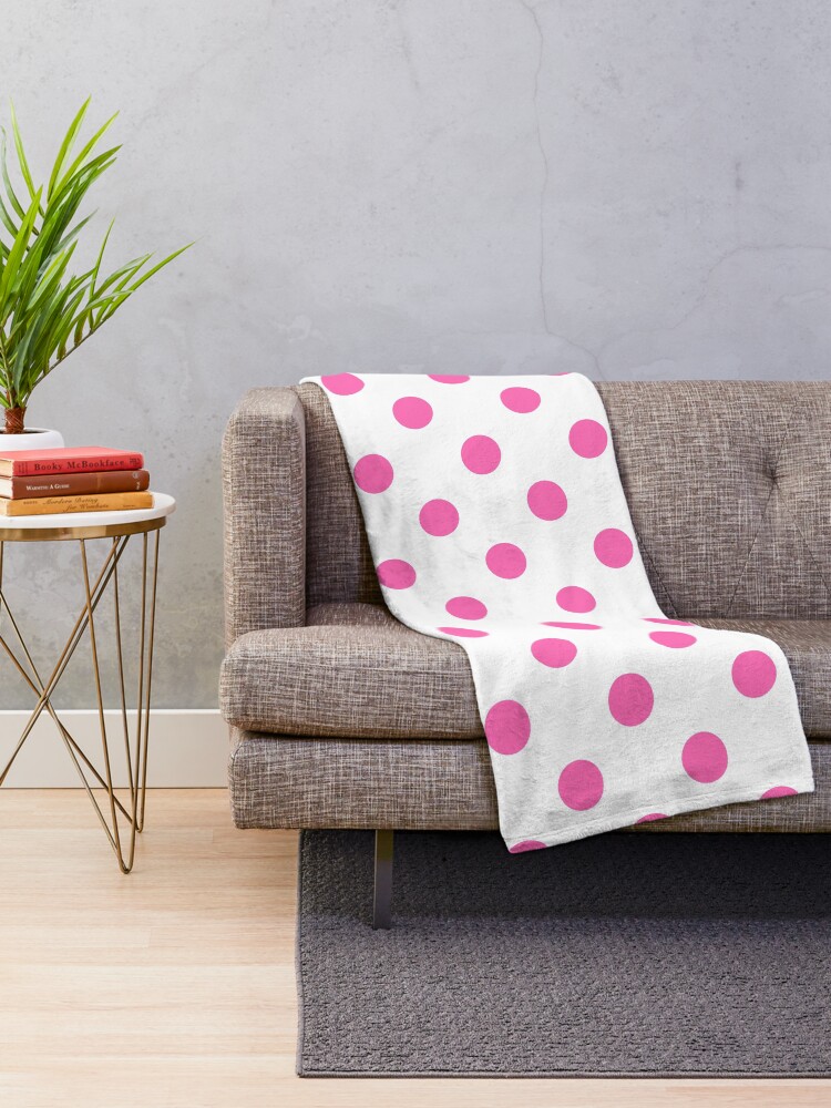 Extra large pink online throw