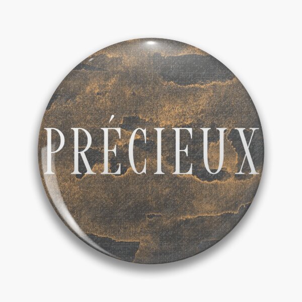 Item preview, Précieux French words minimal - White on Faded Gold designed and sold by pixelstag.