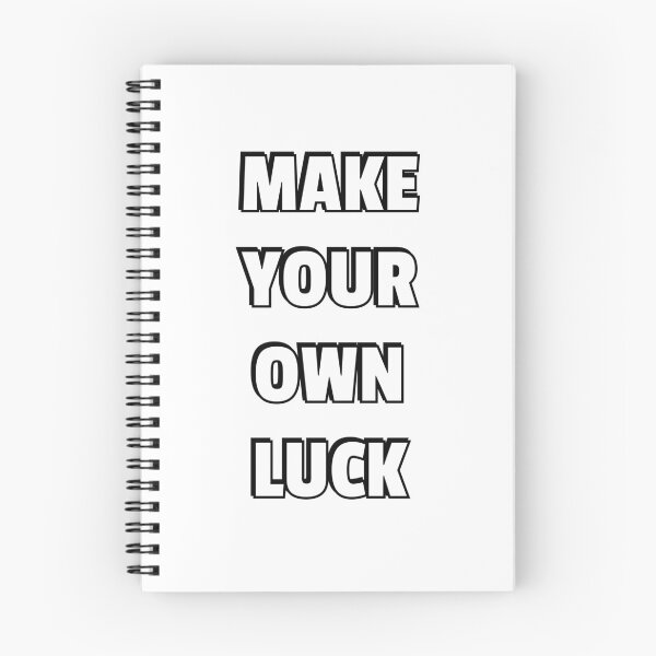 Item preview, Make Your Own Luck designed and sold by Inspirationmotivation.