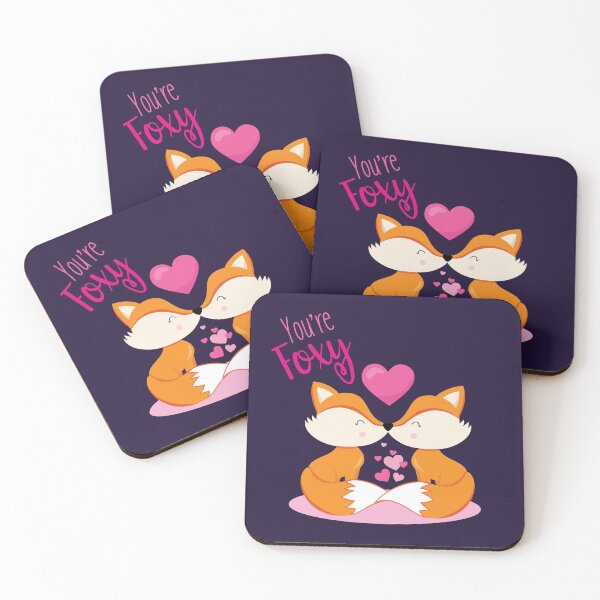 Item preview, Cute Valentines Foxes You are Foxy designed and sold by TamGustam.
