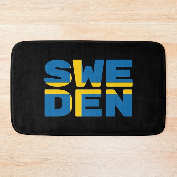 Item preview, Sweden Flag Text designed and sold by OldDannyBrown.