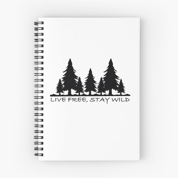 Item preview, Live free, stay wild designed and sold by Landtrunt.